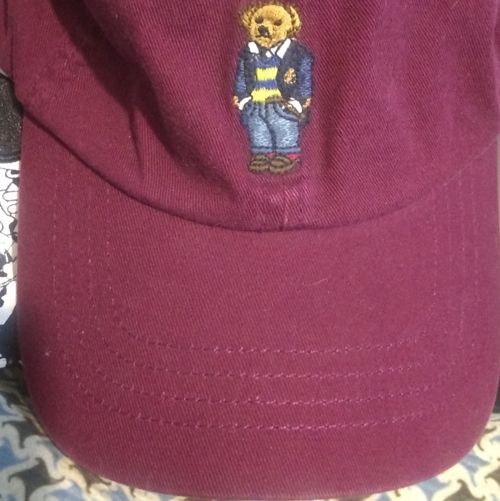 New Ralph Lauren Bear Polo Cap